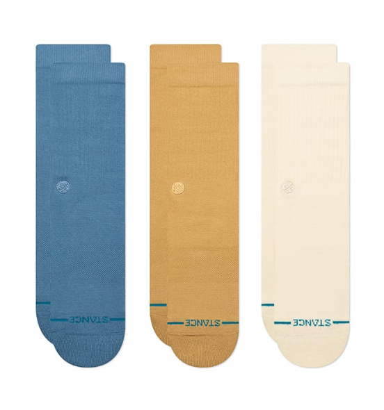 Stance ll Icon 3 pack - Cream