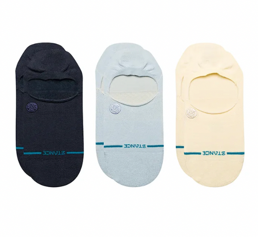 Stance || Icon No Show 3 Pack - Blue Stance