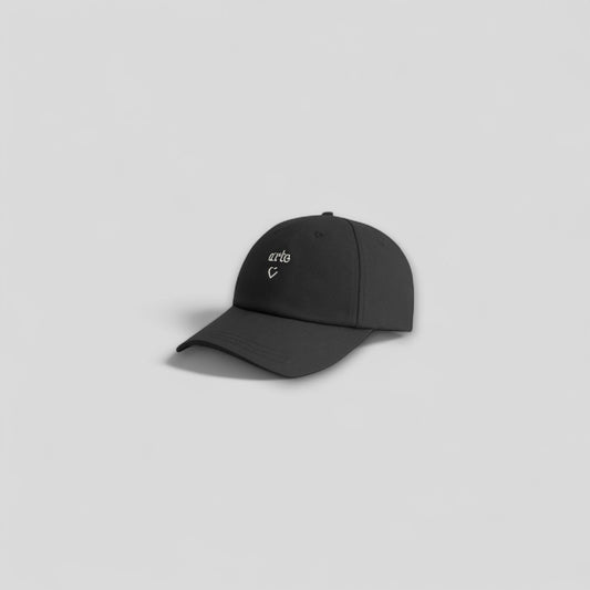 Arte || Heart Logo Cap - Black - M’ Arte