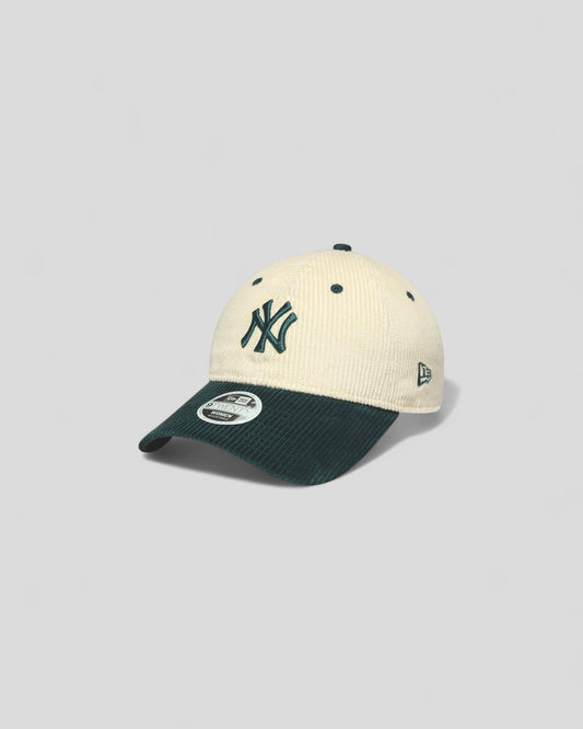 New Era || Block Cord 9Twenty Neyvan - Dark Green / Cream New Era