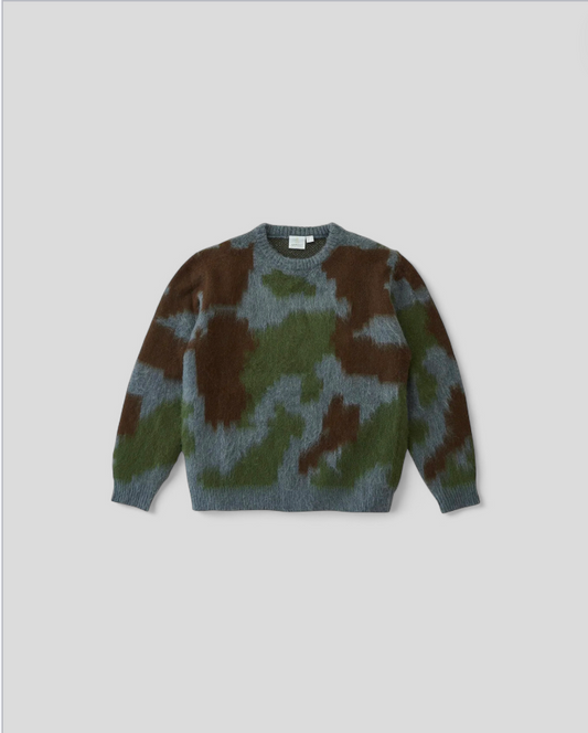 Gramicci || Mohair Sweater - Jungle Digi Camo - M' Gramicci