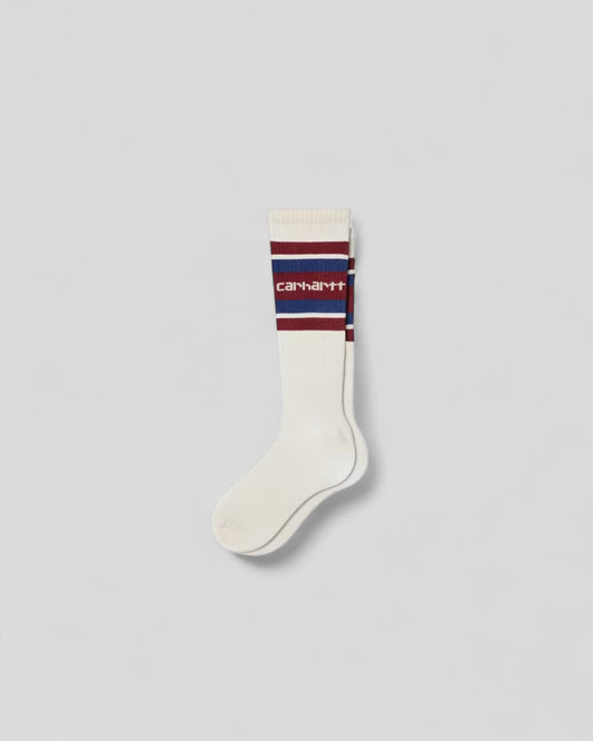 Carhartt || Connors Socks - Natural / Scarlet / Wolfsbane - M’ Carhartt