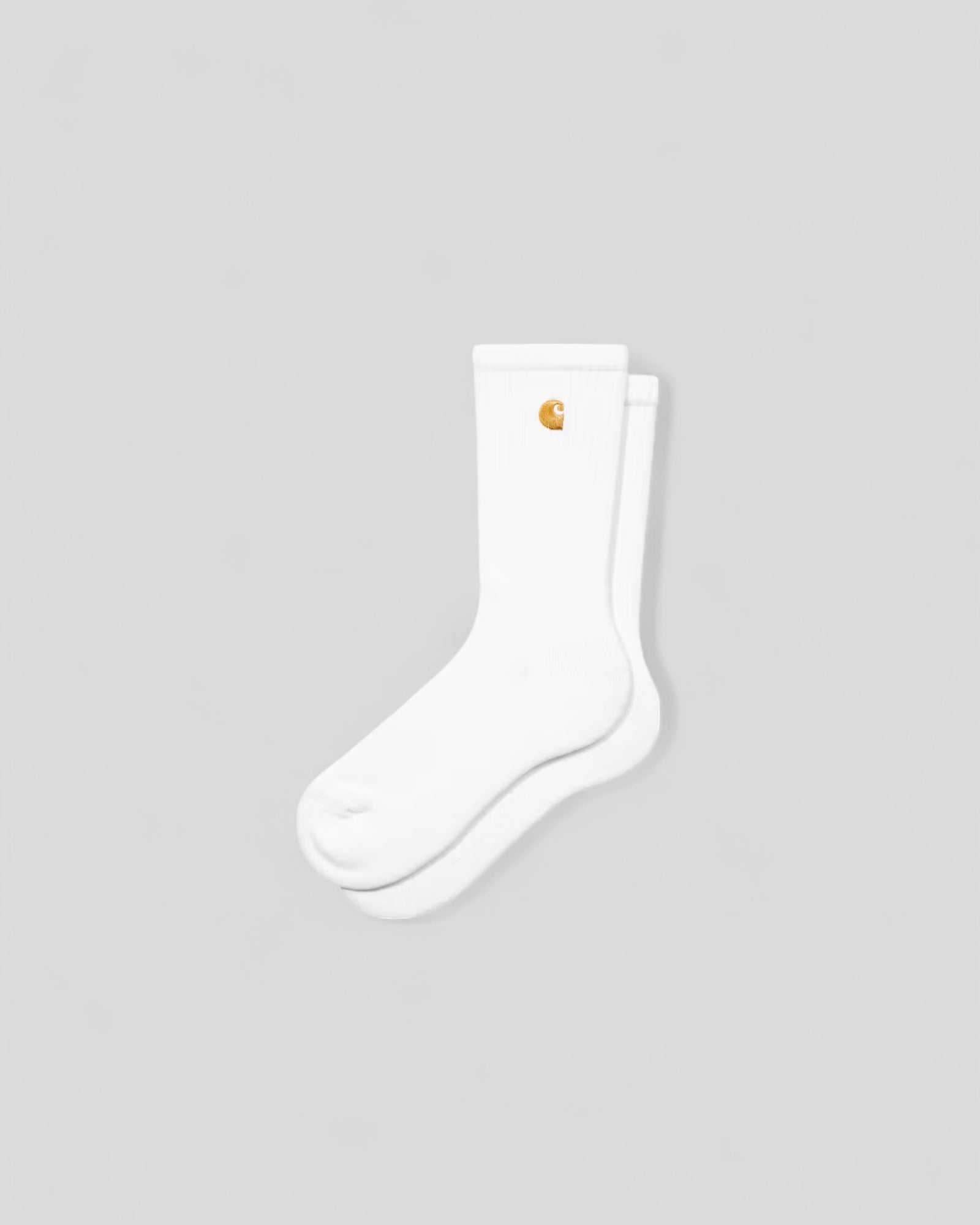 Carhartt || Chase Socks - White / Gold - M’ Carhartt