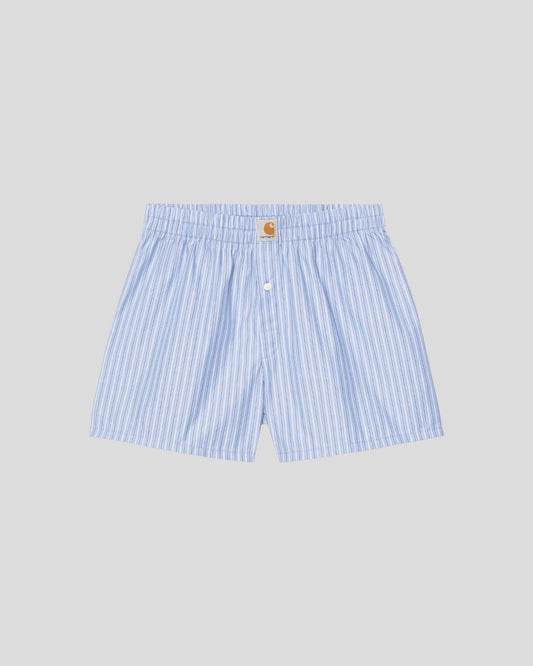 Carhartt || Cotton Boxer - keene Stipe/Curacao - M' Carhartt