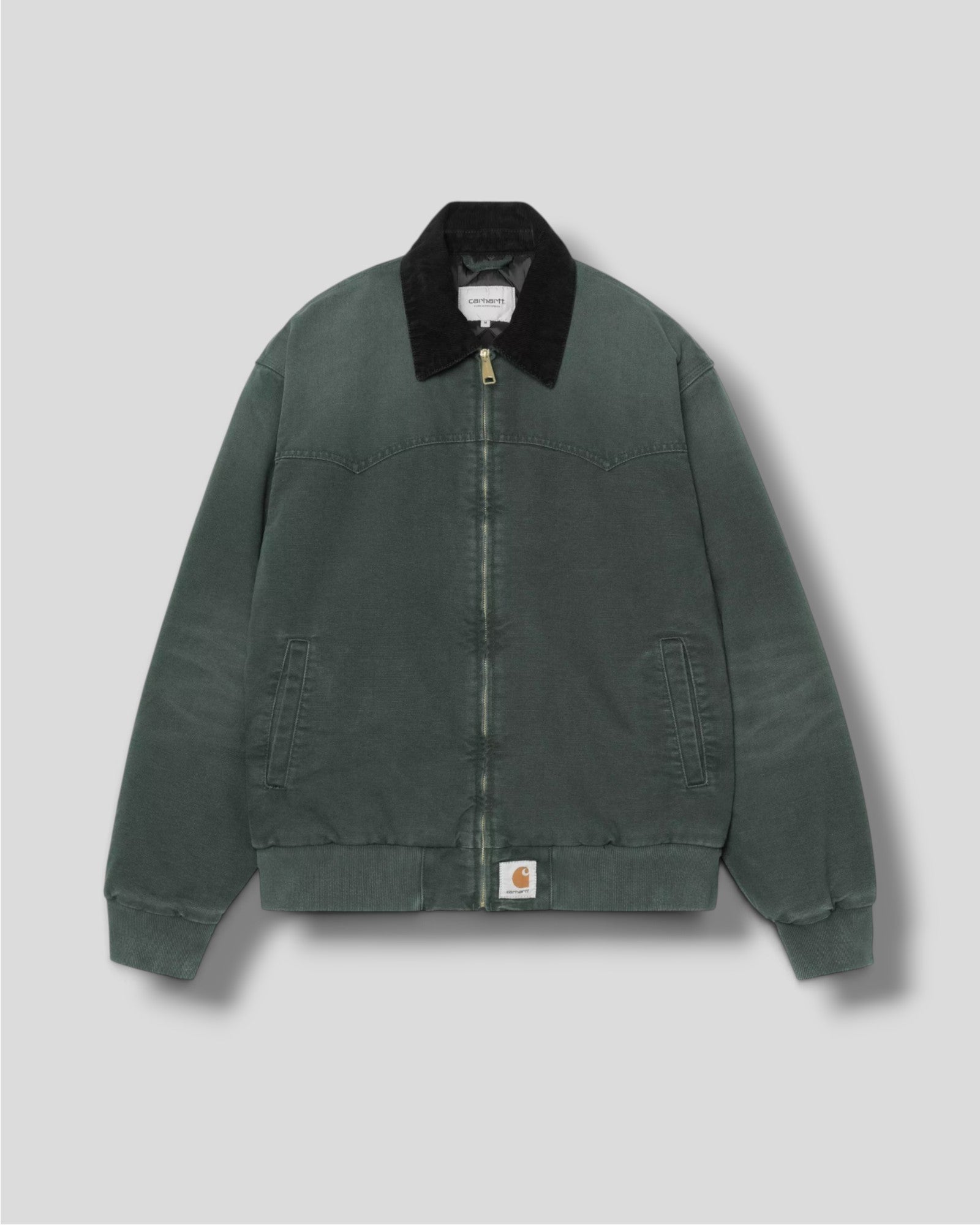 Carhartt || Santa Fe Jacket - Raven / Black Stone Canvas - M' Carhartt