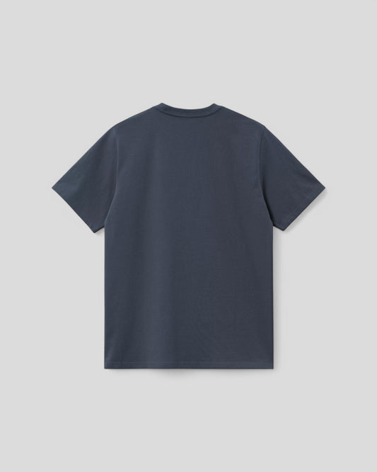 Carhartt || Chase T-Shirt - Dusky Blue/Gold - M" Carhartt