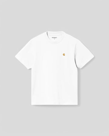 Carhartt || Chase T-Shirt - White/Gold - M" Carhartt