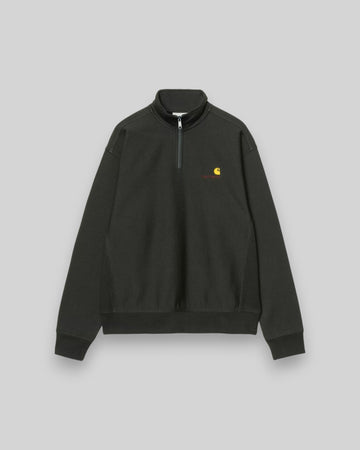 Carhartt || Half Zip American Script Sweat - Raven - M’ Carhartt