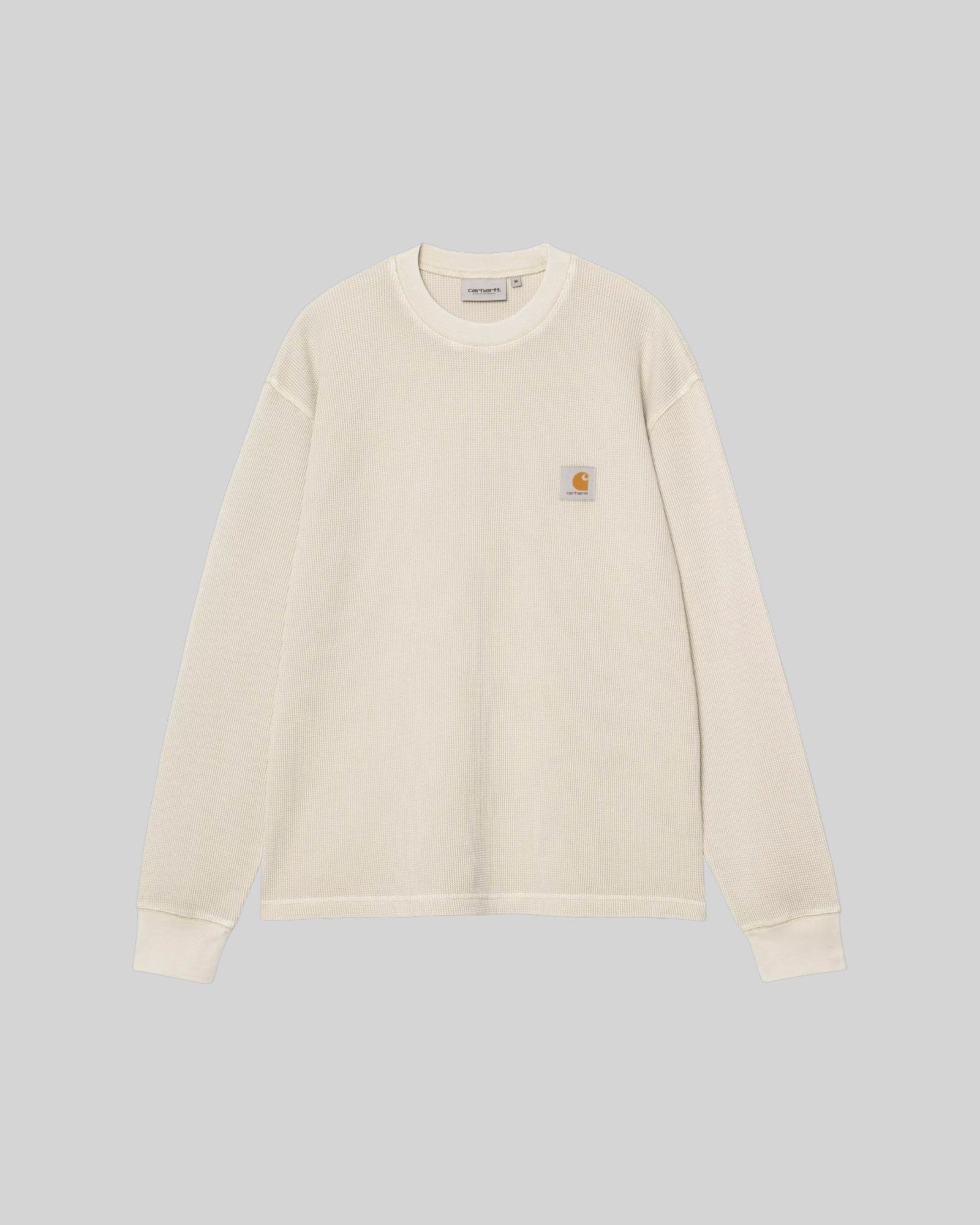Carhartt || Waffle Vista L/S T-Shirt - Fleur De Sel - M' Carhartt