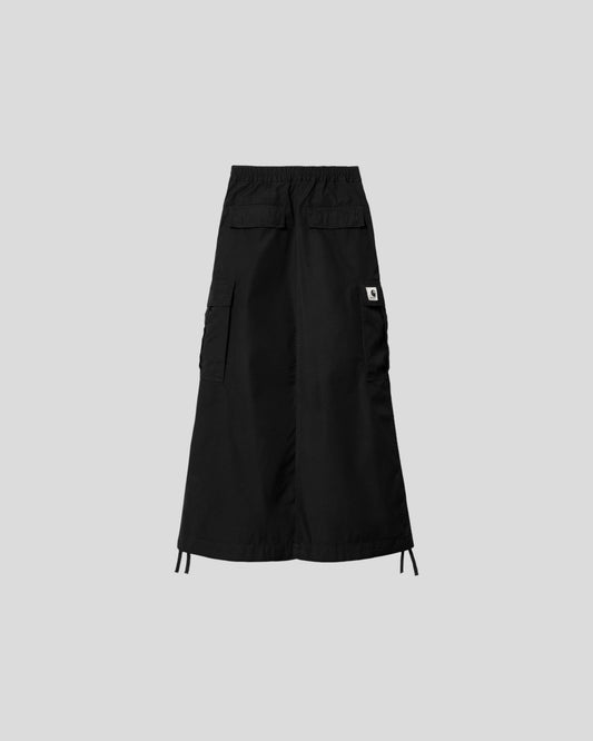 Carhartt || W' Cargo Skirt Long - Black Carhartt