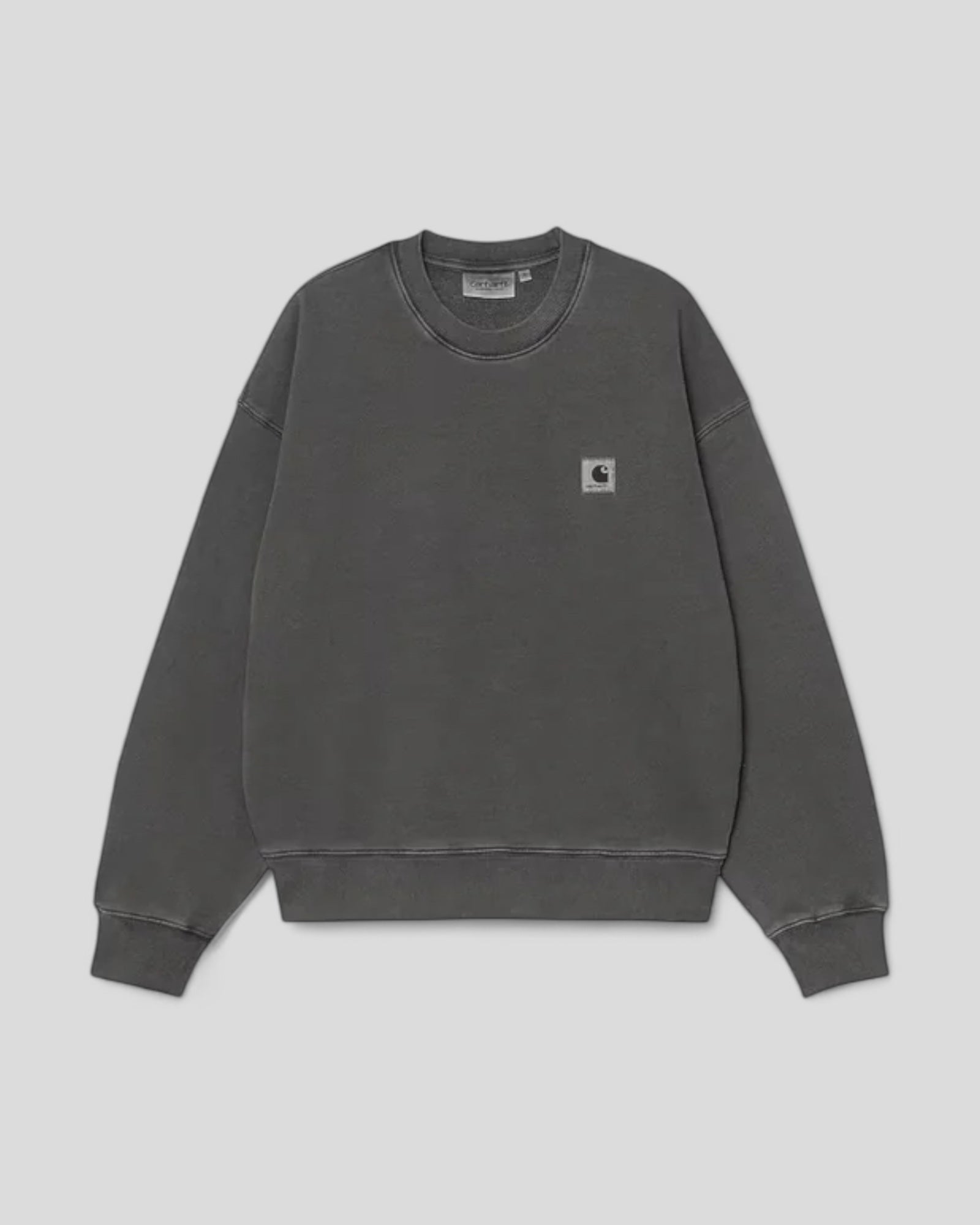 Carhartt || W' Nelson Sweatshirt - Black Garment Dyed Carhartt