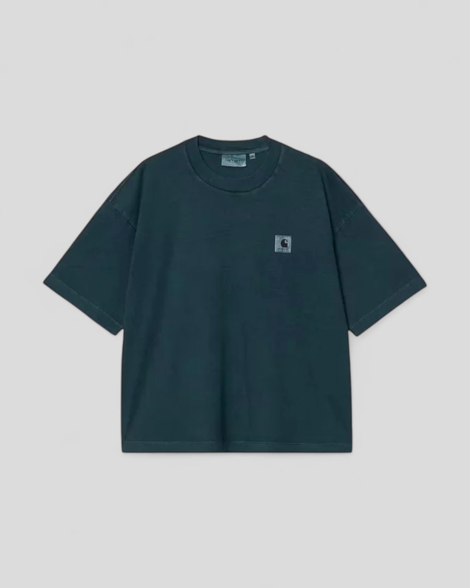 Carhartt || W' Nelson T- Shirt - Deep Lagoon Garment Dyed Carhartt