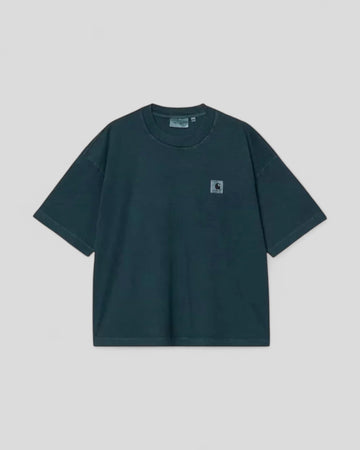 Carhartt || W' Nelson T- Shirt - Deep Lagoon Garment Dyed Carhartt