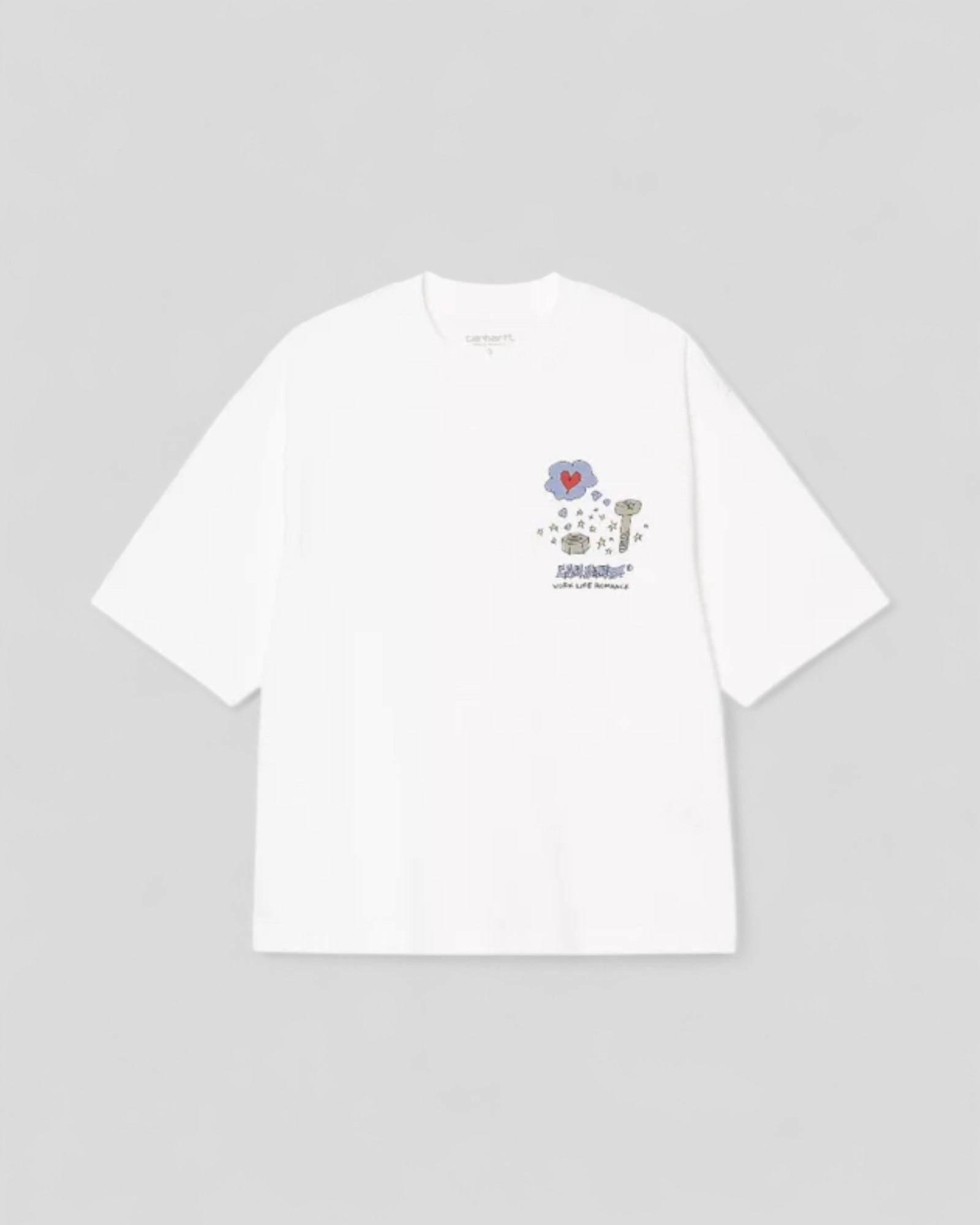 Carhartt || W' S/S Office Supplies T-Shirt - White Carhartt