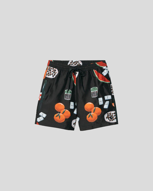 Carhartt || Chase Swim Trunks - Maria Dinner Print Carhartt