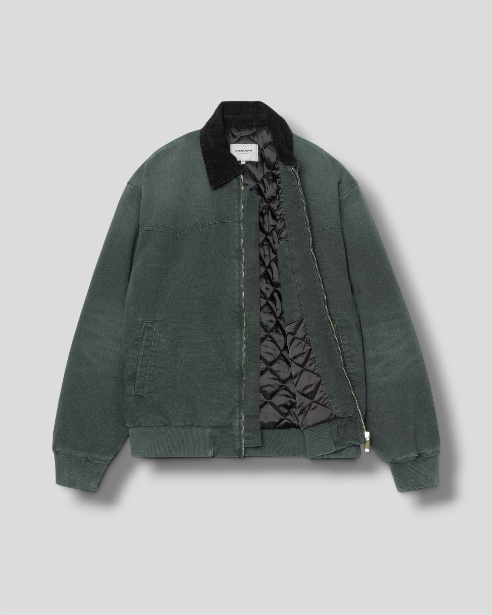 Carhartt || Santa Fe Jacket - Raven / Black Stone Canvas - M' Carhartt