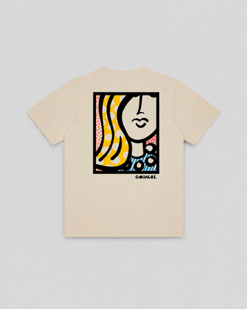 Gouache || Litchen SS Tee - Sable Gouache