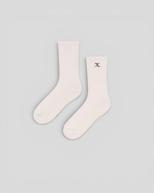 Edwin || Core Socks - White Cream Edwin