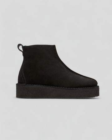 Clarks || Trek Wedge Boot – Black Side