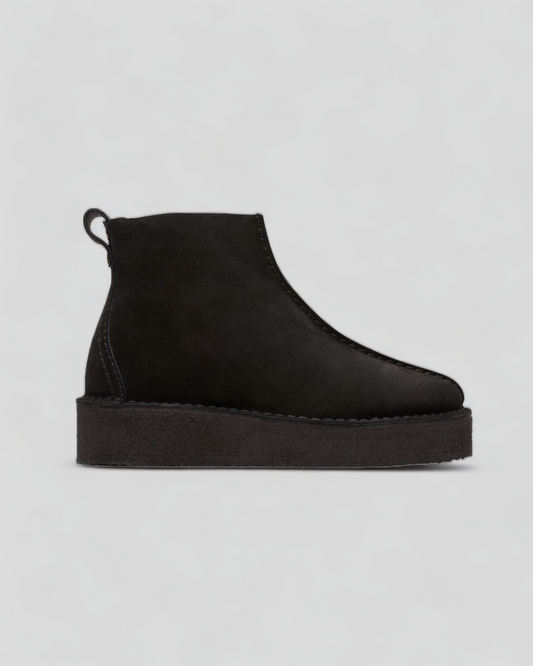 Clarks || Trek Wedge Boot  - Black Side Clarks