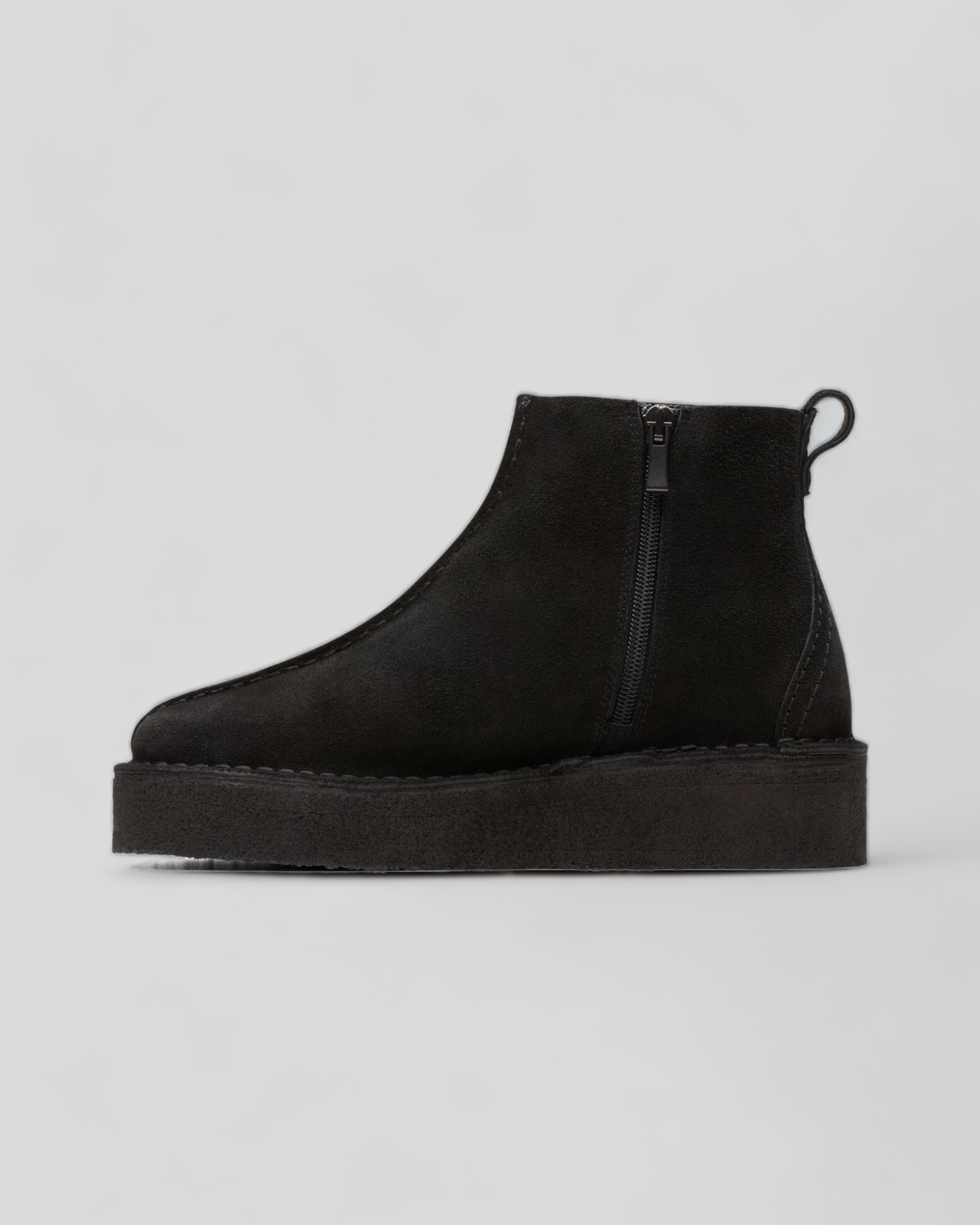 Clarks || Trek Wedge Boot  - Black Side Clarks