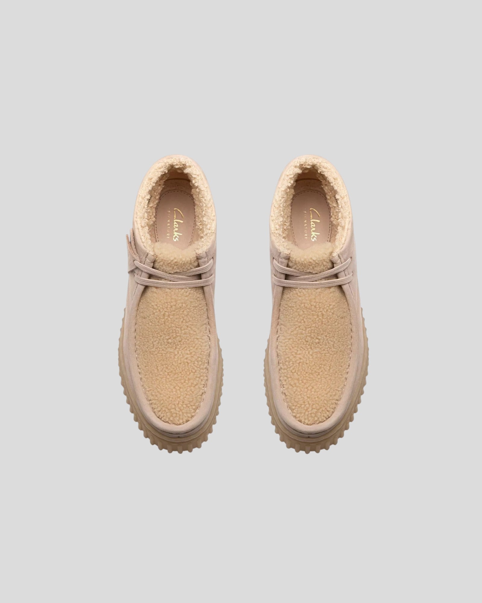 Clarks || Tohill Moss - Sand Wlined W' Clarks