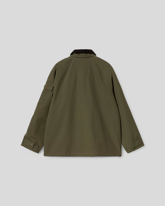 Carhartt || Clarton Jacket - Office Green /Black