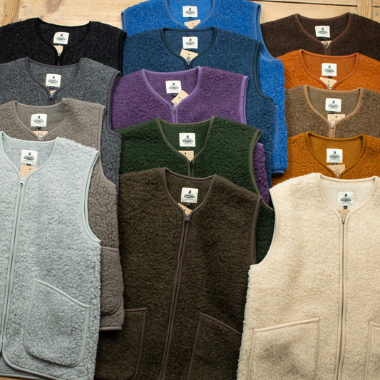 Gilets sans manches Coldbreaker Pepitko Vest présentés en plusieurs coloris (DarkBlue, Fox, Khaki, Graphite, Beige, etc.)