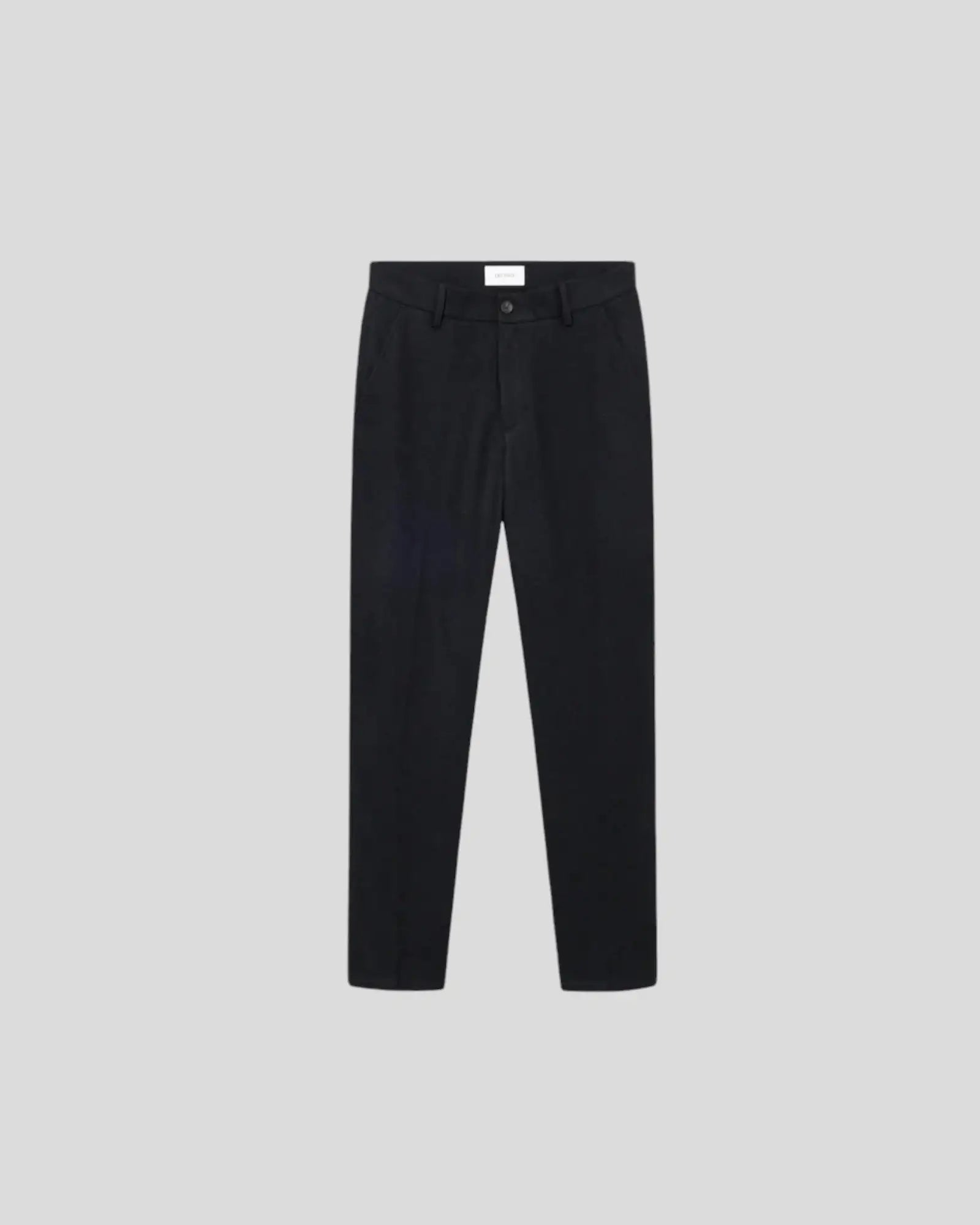 Les Deux || Como Reg Wool Suit Pants - Black Melange Les Deux