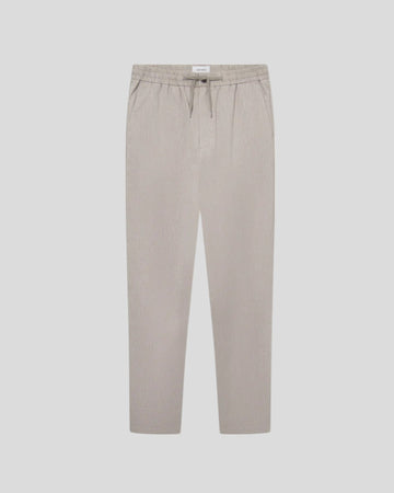 Les Deux || Como Tapered Slub Drawstring Pants - Light Sand