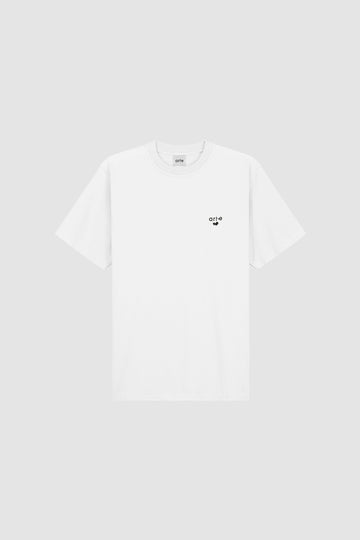 Arte || Heart Logo T-Shirt - White - M’