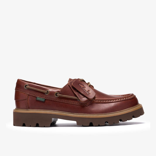 Clarks || Cleyhill Boat - Brown - M’ Clarks