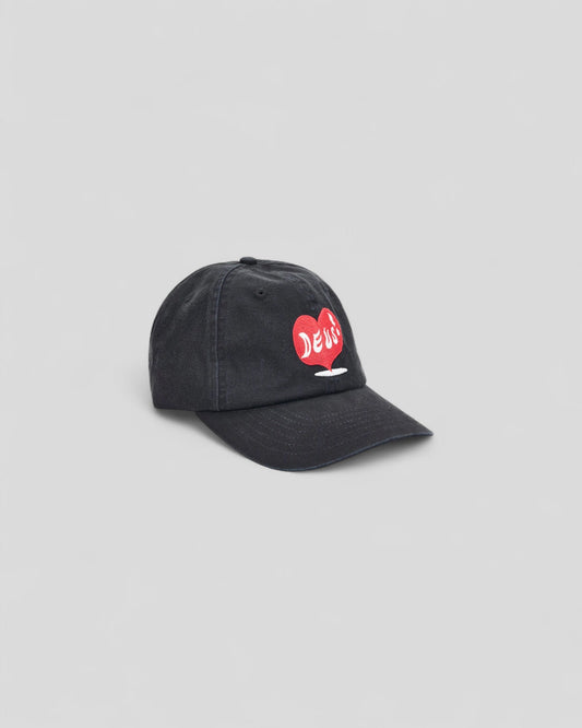 Deus Ex Machina || Deep Cut Dad Cap - Black M' Deus ex machina