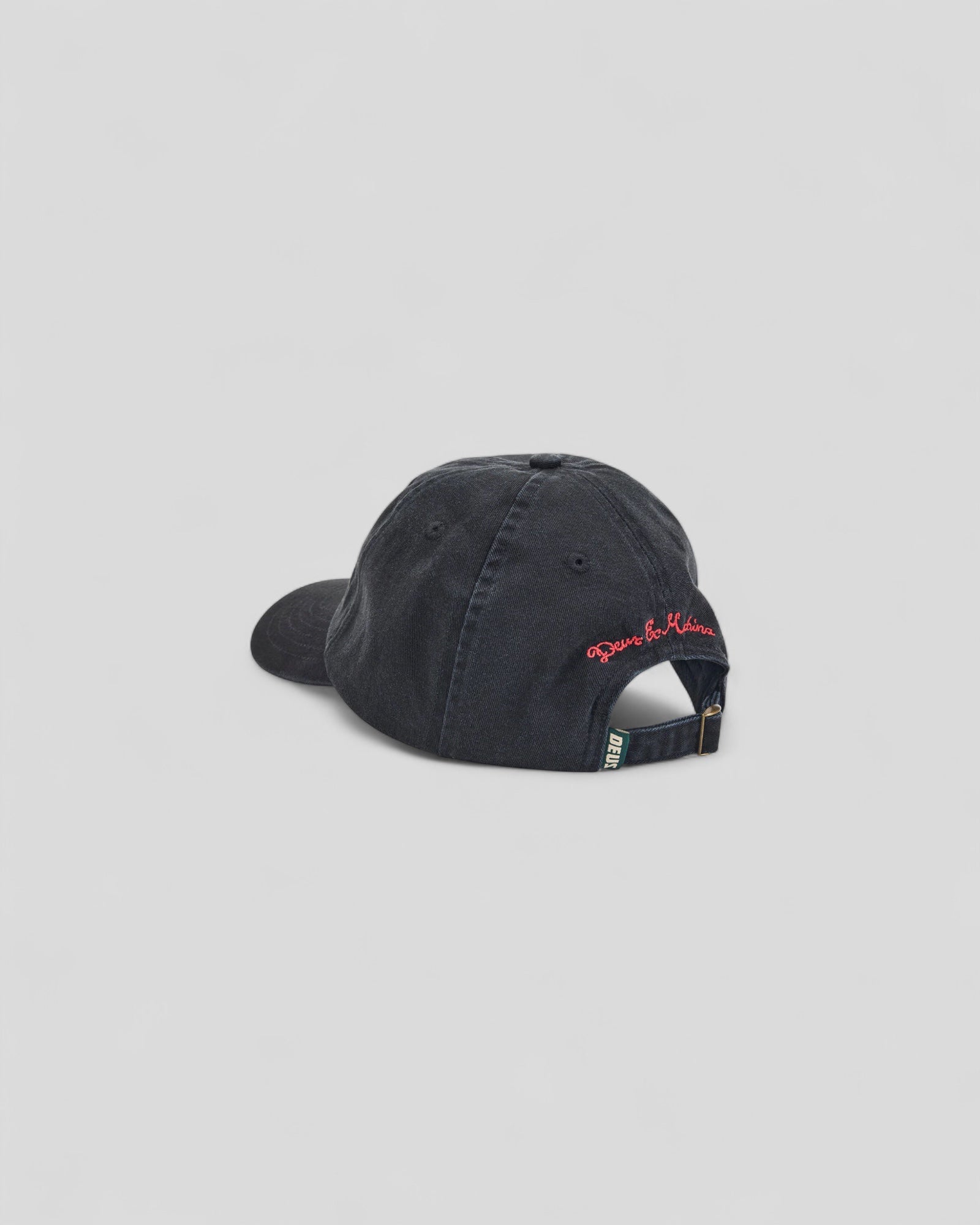 Deus Ex Machina || Deep Cut Dad Cap - Black M' Deus ex machina
