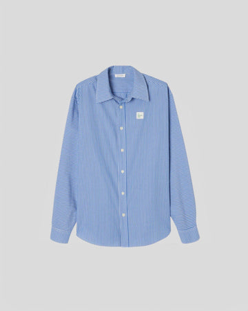 American Vintage || Zatybay Chemise - Rayures Aqua American Vintage