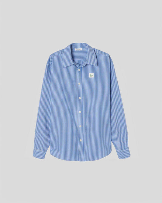 American Vintage || Zatybay Chemise - Rayures Aqua American Vintage