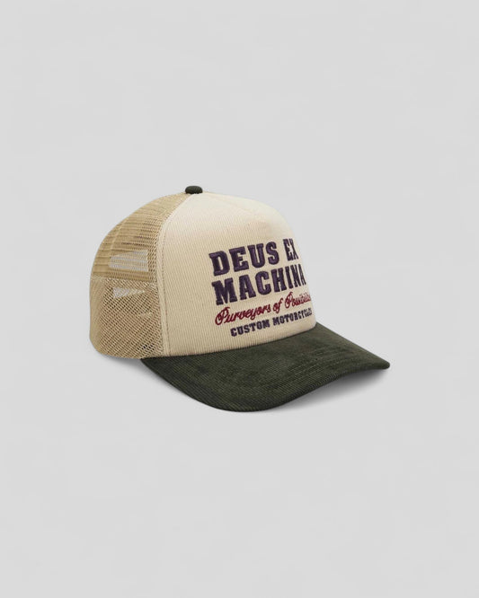 Deus Ex Machina || Gumshoe Cord Trucker - Cream - M' Deus ex machina