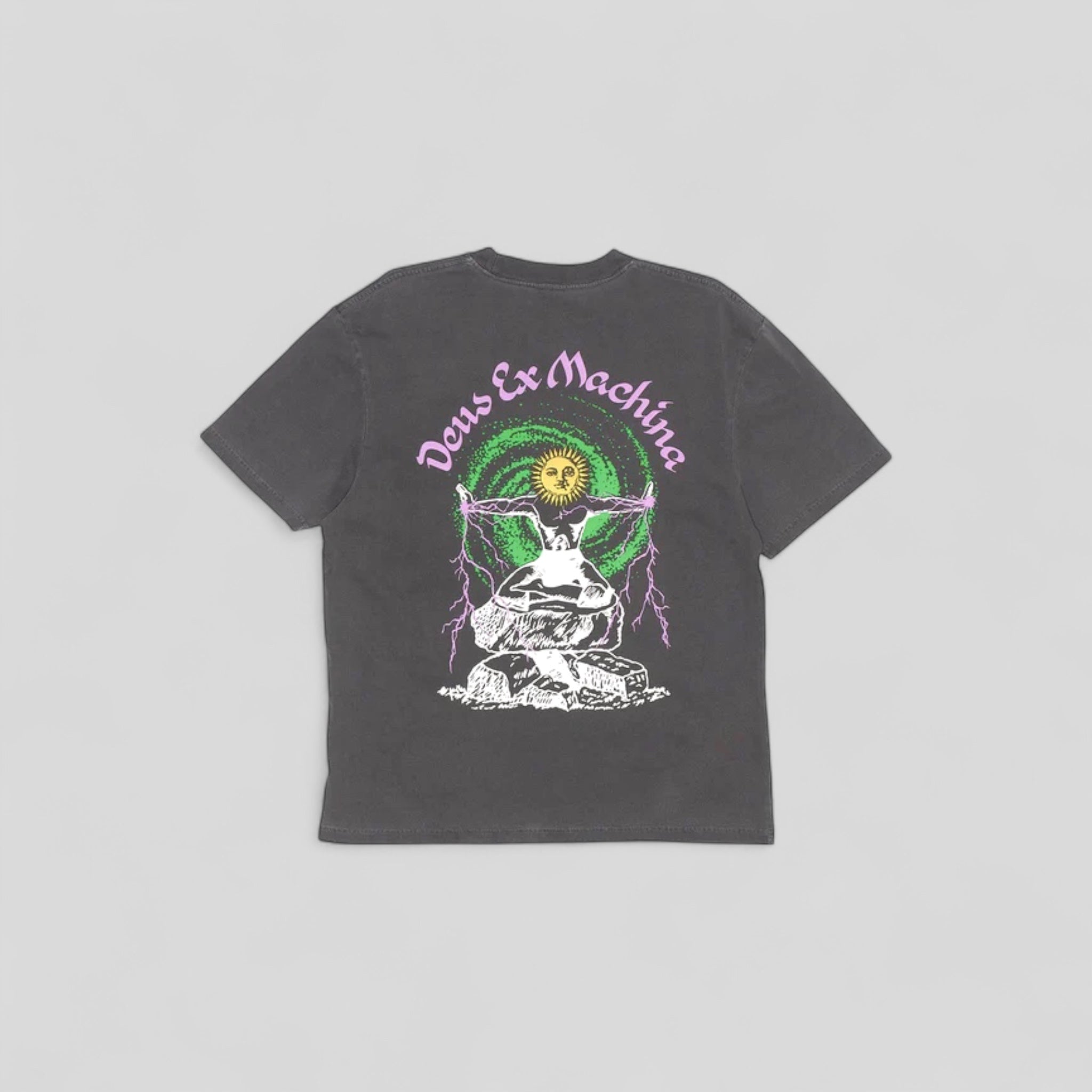 Deus || Open Head Tee - Anthracite - M’ Atalante Store