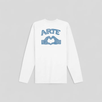 Arte || Diels Stitch Longlseeve - White - M’ Arte