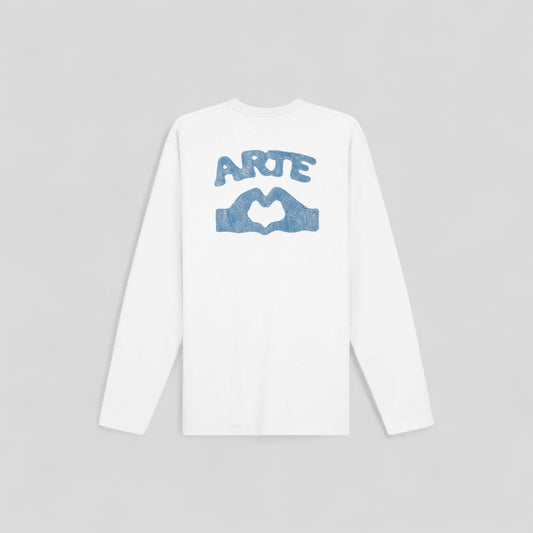Arte || Diels Stitch Longlseeve - White - M’ Arte