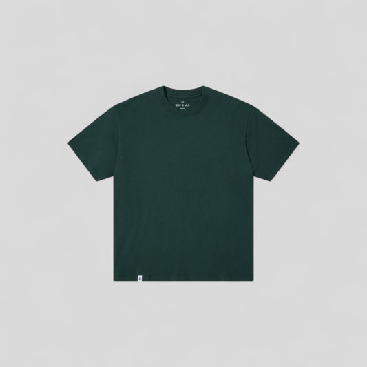 Edwin || Oversize Basic TS -  Green Gabies - M’ Edwin