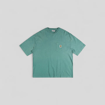 Carhartt || Hudson S/S Pocket T-Shirt - Saguaro - M’ Carhartt