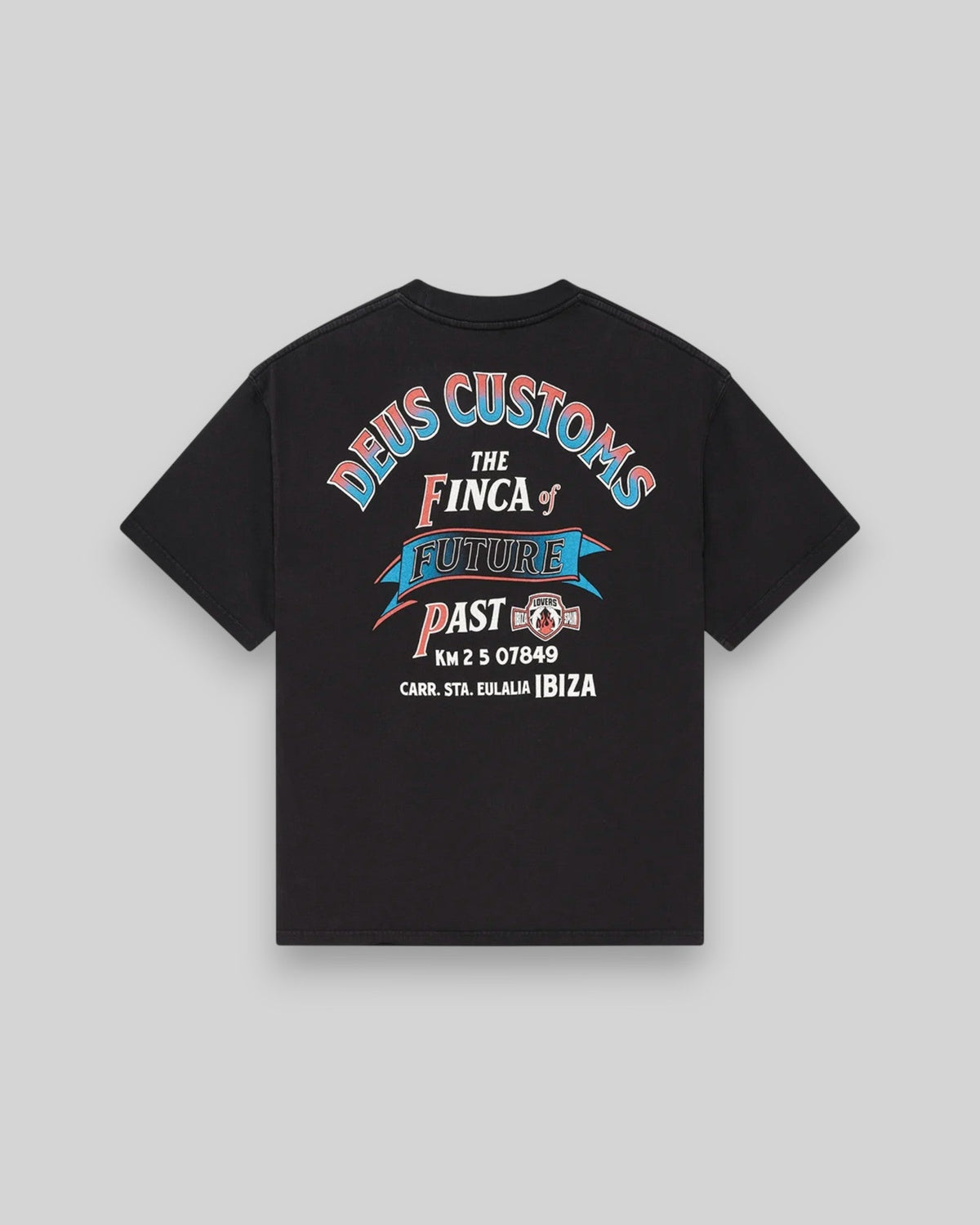 Deus || Lovers Os Tee - Black - M' Deus ex machina
