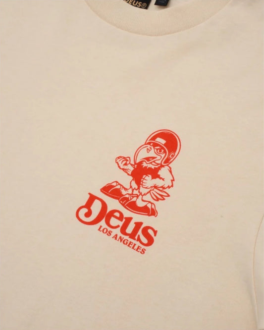 Deus || Raptor Tee - Dirty White - M"