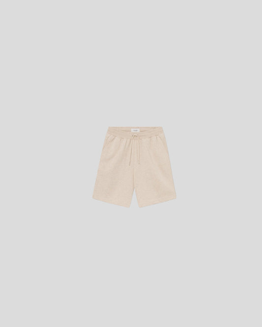 Les Deux || Dexter Sweatshorts - Oatmeal Melange Les Deux