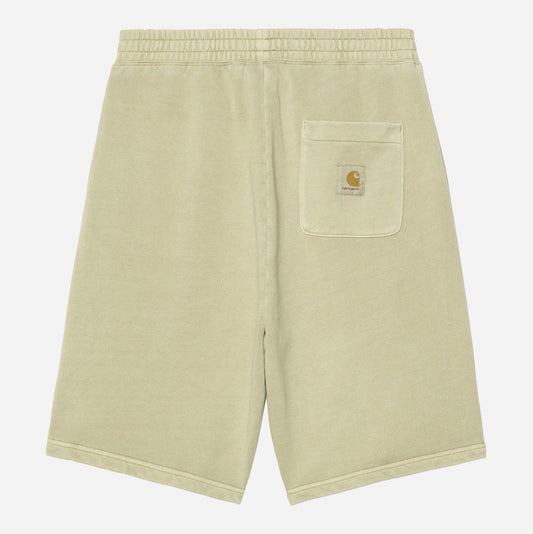 Carhartt || Nelson Sweat Short - Gentle Green Garment Dyed - M’ Carhartt