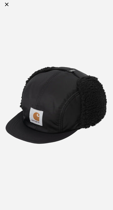 Carhartt || Oltera Ear Guard Cap - Black - M’ Carhartt