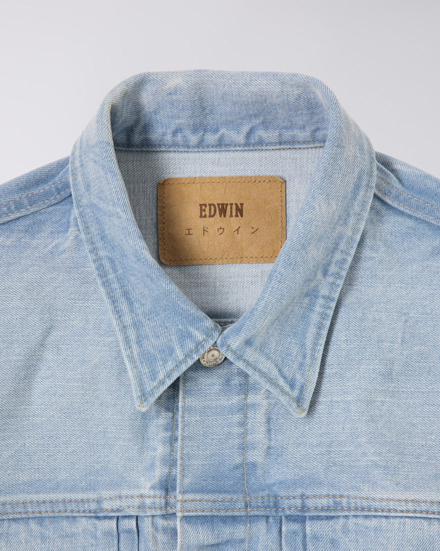 Edwin || Denim Jacket - Made In Japan - Light Blue - M’ Edwin