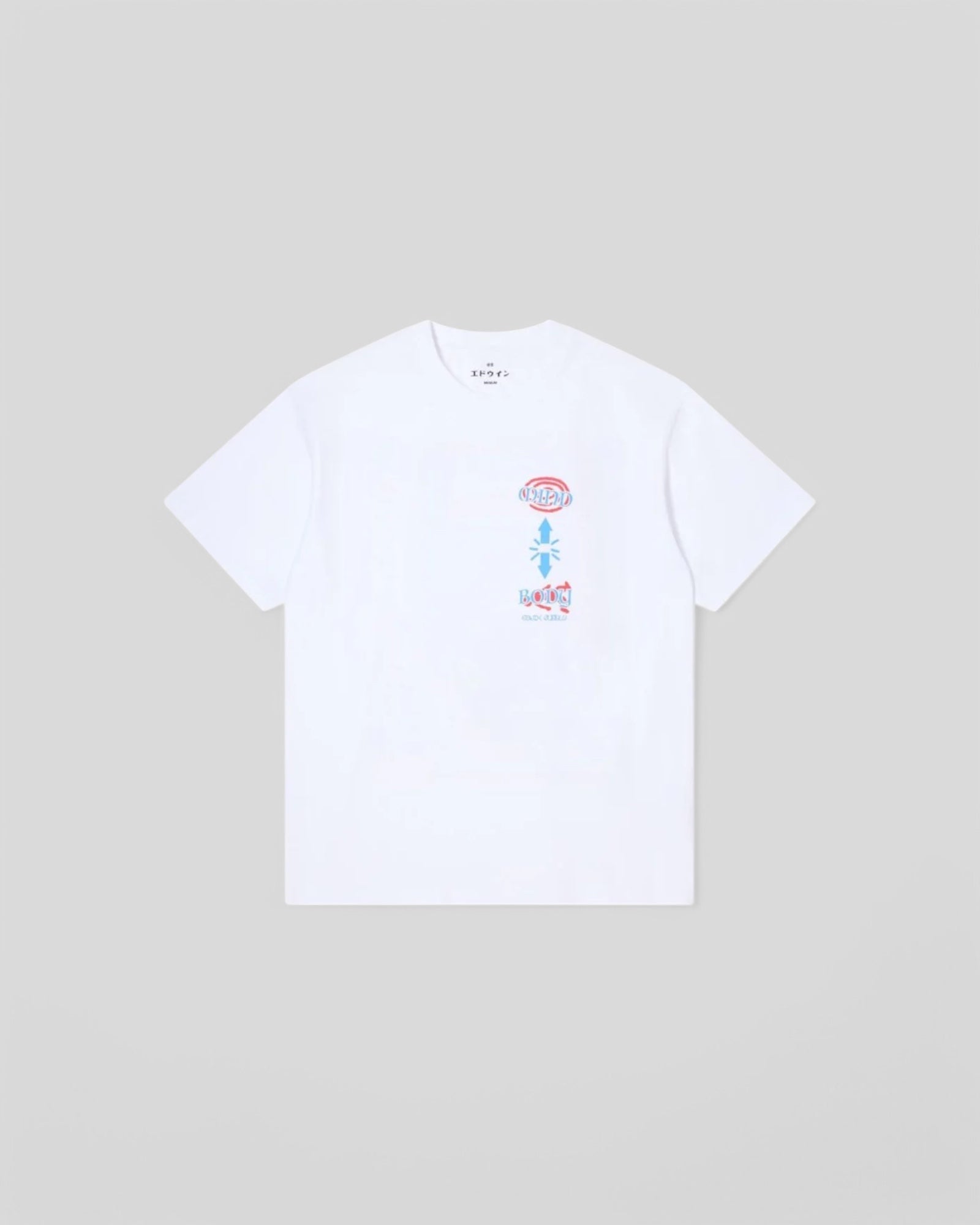 Edwin || Pachinko TS Single Jersey - White Garment Washed - M" Edwin