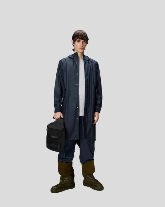 Rains || Fishtail Parka W3 - Navy